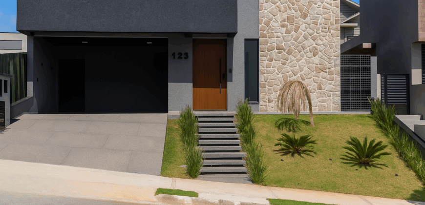 Casa 162m² de área construída no Condomínio Cyrela Landscape Esplanada – Votorantim/SP