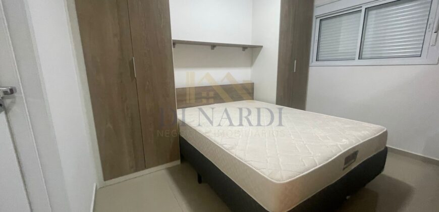 Flat Mobiliado com 1 Dormitório no Campolim – 37 m² e Lazer Completo