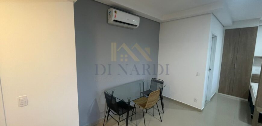 Flat Mobiliado com 1 Dormitório no Campolim – 37 m² e Lazer Completo