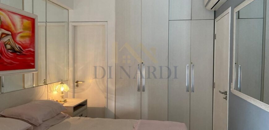 Apartamento Mobiliado de 130 m² com 2 Quartos e Suíte à Venda no Gonzaga, Santos