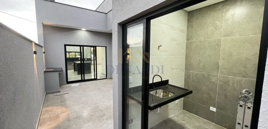Casa Térrea com 144m², 3 Dormitórios e Churrasqueira no Jardim Novo Horizonte