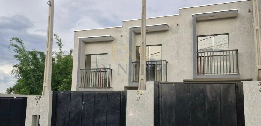 Sobrado Novo com 2 Dormitórios e Garagem em Aparecidinha com 58,8m²