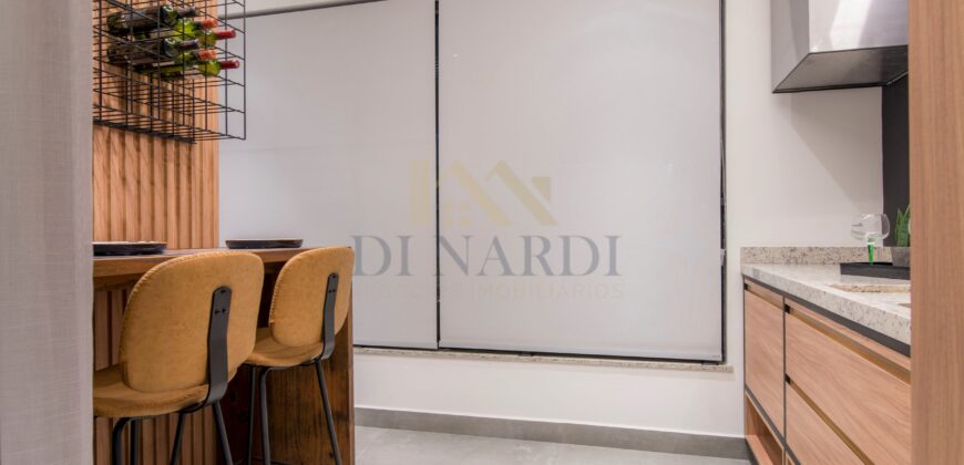 Apartamento no Alto do Campolim com 1 Dormitório e 1 Vaga, 44 m² e Lazer Completo
