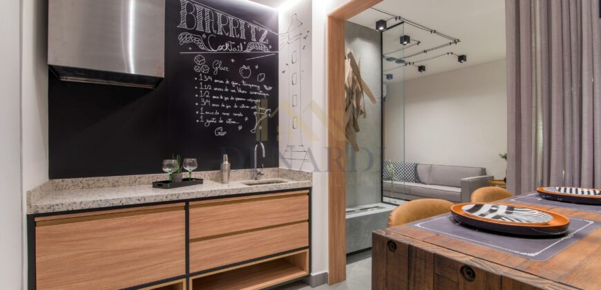 Apartamento no Alto do Campolim com 1 Dormitório e 1 Vaga, 44 m² e Lazer Completo