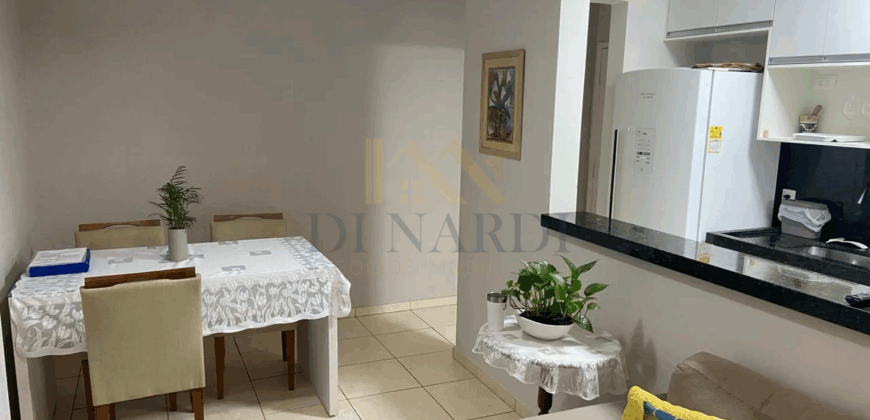 Apartamento Mobiliado com 2 Dormitórios e Vaga Coberta em Presidente Prudente