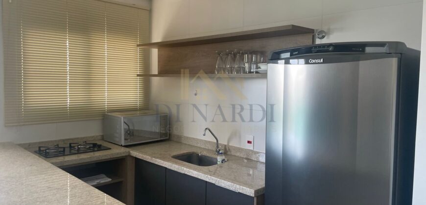 Flat Mobiliado com 1 Dormitório no Campolim – 37 m² e Lazer Completo