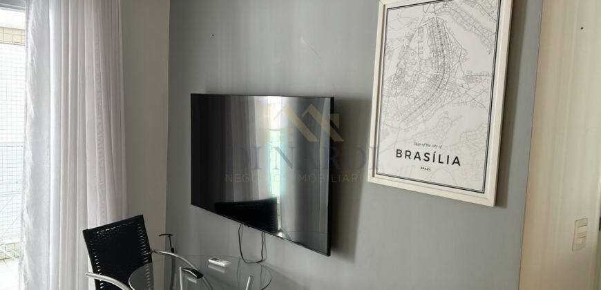 Apartamento Mobiliado de 130 m² com 2 Quartos e Suíte à Venda no Gonzaga, Santos