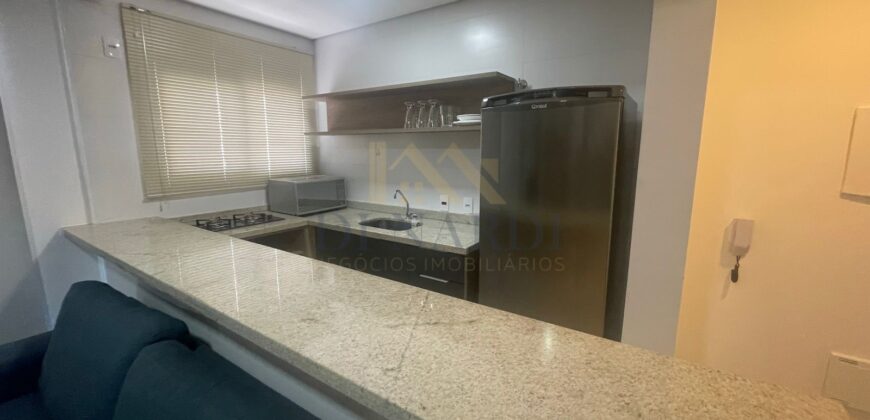 Flat Mobiliado com 1 Dormitório no Campolim – 37 m² e Lazer Completo