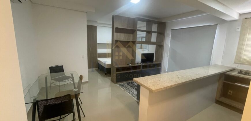 Flat Mobiliado com 1 Dormitório no Campolim – 37 m² e Lazer Completo