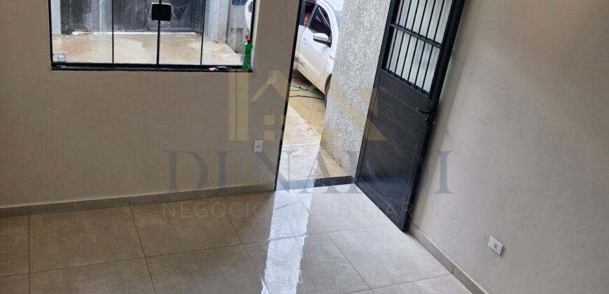 Sobrado Novo com 2 Dormitórios e Garagem em Aparecidinha com 58,8m²