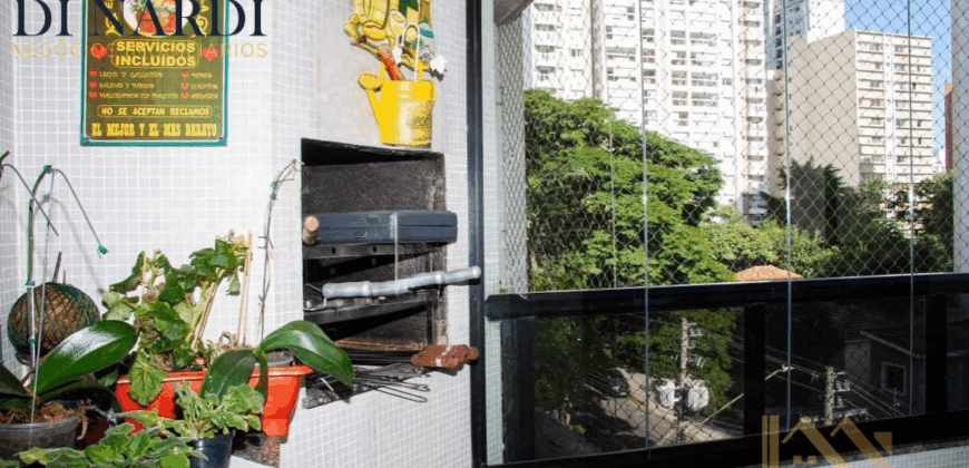 Apartamento com 4 Quartos e Varanda Gourmet em Perdizes – 205m² de Sofisticação